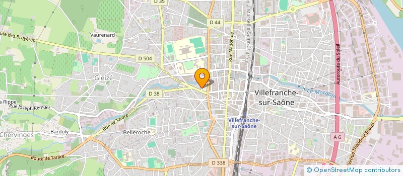 localisation de l'entreprise MADAME MANON BRITEL  GLEIZE