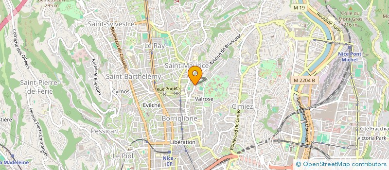 localisation de l'entreprise MADAME MANON BRUN  NICE
