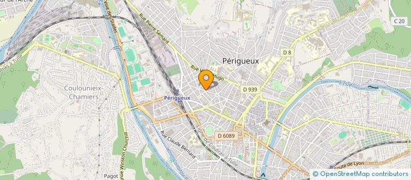 localisation de l'entreprise MADAME MANON BRUNET à PERIGUEUX