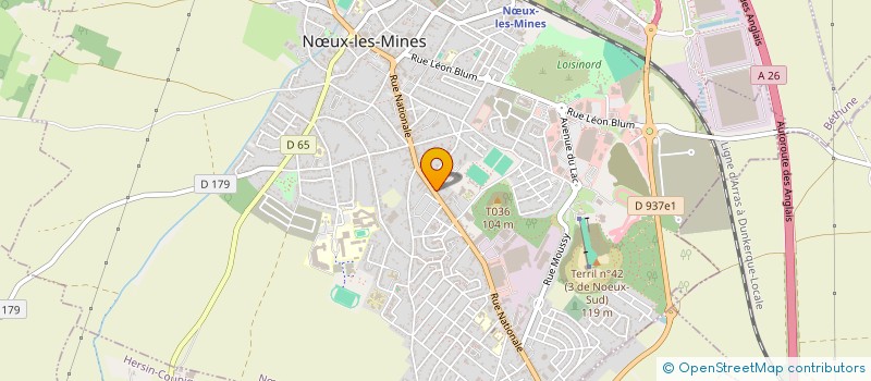 localisation de l'entreprise MADAME MANON BRZEZINKA  NUX-LES-MINES