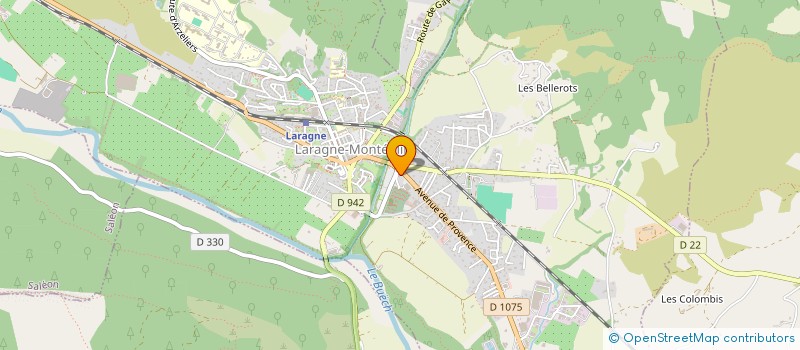 localisation de l'entreprise MADAME MANON BUENO à LARAGNE-MONTEGLIN