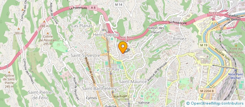 localisation de l'entreprise MADAME MANON BUSUTTIL  NICE