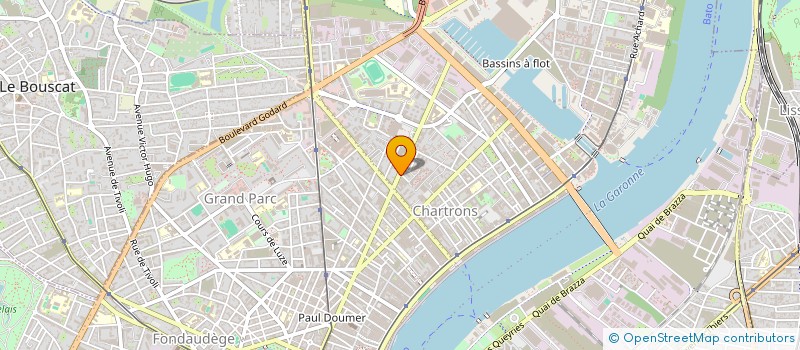 localisation de l'entreprise MADAME MANON CABANNE à BORDEAUX