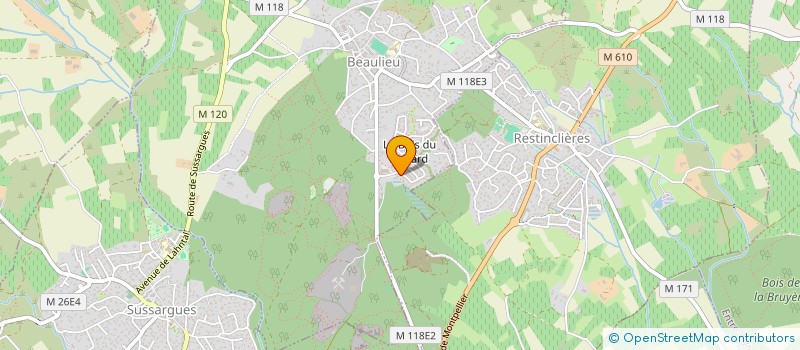 localisation de l'entreprise MADAME MANON CABANTOUS  BEAULIEU