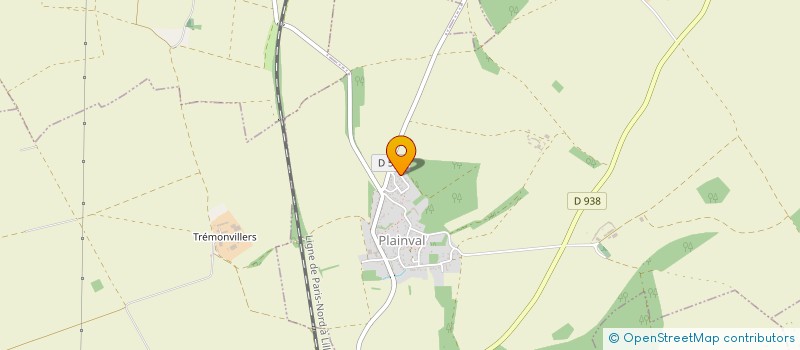 localisation de l'entreprise MADAME MANON CABARET  PLAINVAL