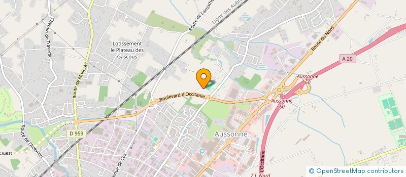 localisation de l'entreprise MADAME MANON CABARET  MONTAUBAN