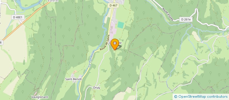 localisation de l'entreprise MADAME MANON CANNELLE  LA CHAPELLE-SUR-FURIEUSE