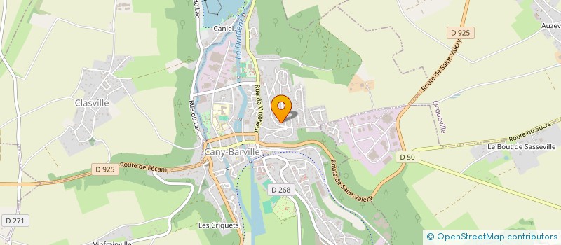 localisation de l'entreprise MADAME MANON CAPRON  CANY-BARVILLE