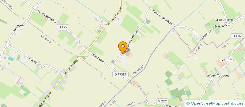 localisation de l'entreprise MADAME MANON CARDON  FLEURBAIX