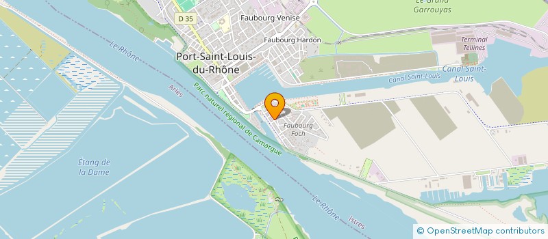 localisation de l'entreprise MADAME MANON CARDOVILLE à PORT-SAINT-LOUIS-DU-RHONE