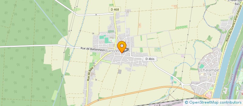 localisation de l'entreprise MADAME MANON CARRO à BANTZENHEIM