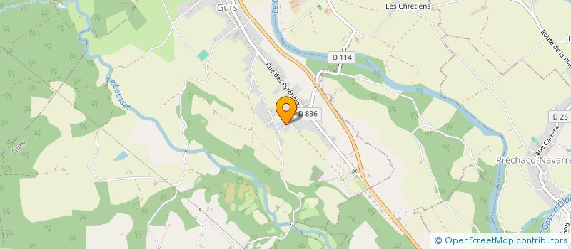 localisation de l'entreprise MADAME MANON CASALIS  GURS