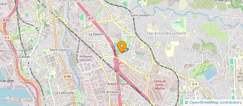 localisation de l'entreprise MADAME MANON CASAS à MARSEILLE