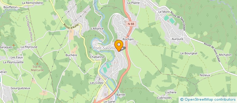 localisation de l'entreprise MADAME MANON CELLE  PONT-SALOMON