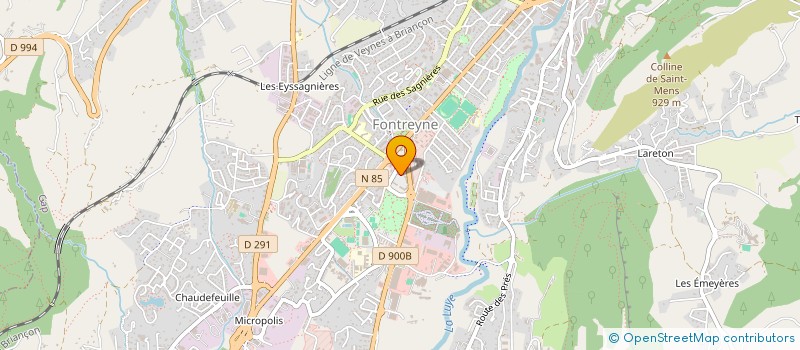 localisation de l'entreprise MADAME MANON CERESA  GAP