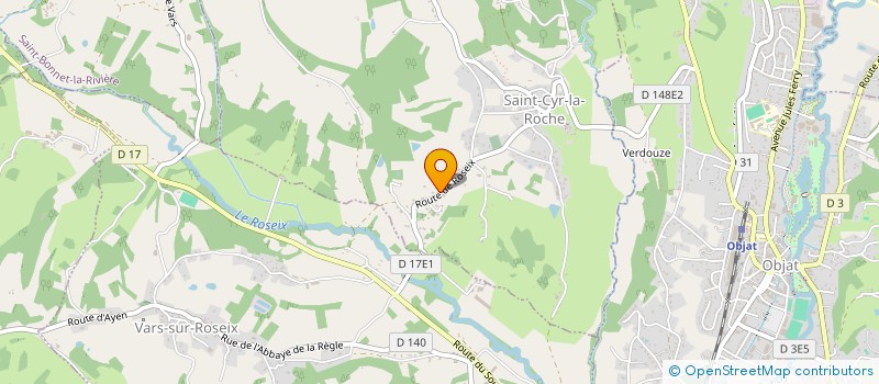 localisation de l'entreprise MADAME MANON CESSAC  SAINT-CYR-LA-ROCHE