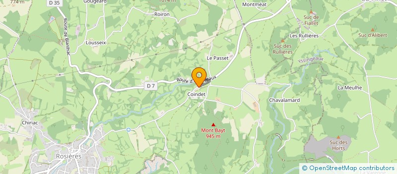 localisation de l'entreprise MADAME MANON CHAPAT  ROSIERES