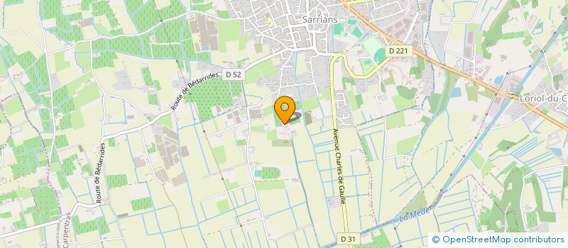 localisation de l'entreprise MADAME MANON CHAPELIERE  AVIGNON