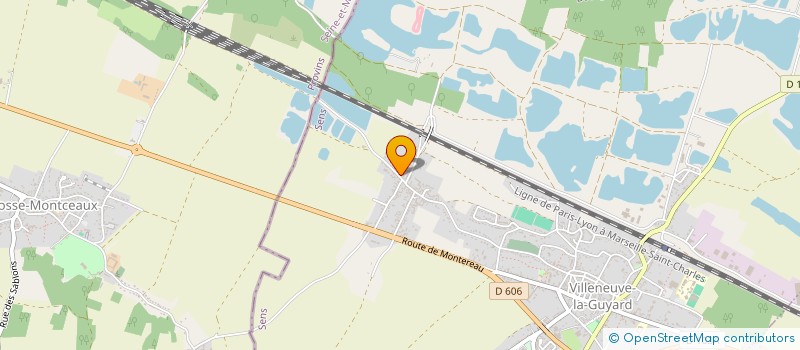 localisation de l'entreprise MADAME MANON CHARPENTIER  VILLENEUVE-LA-GUYARD