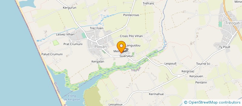 localisation de l'entreprise MADAME MANON CHAUSSE  PLOVAN