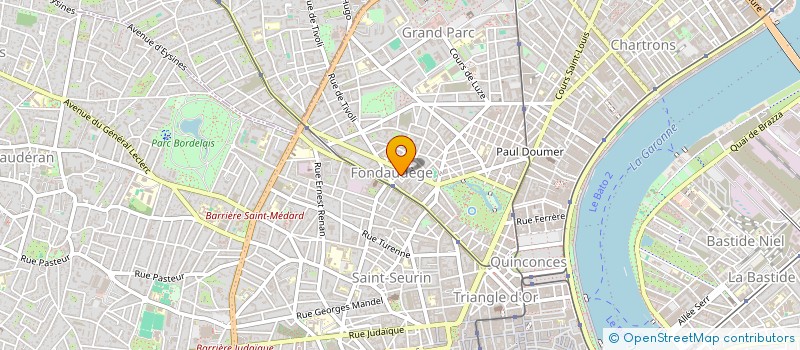 localisation de l'entreprise MADAME MANON CHAVIN-GAZALIER  BORDEAUX