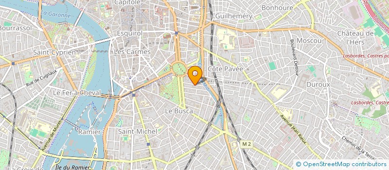localisation de l'entreprise MADAME MANON CHAZALETTE à TOULOUSE
