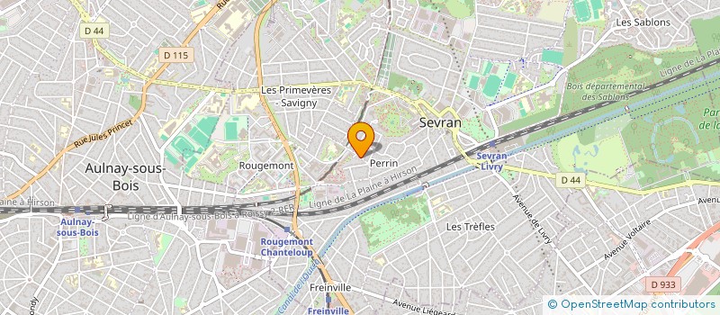 localisation de l'entreprise MADAME MANON CHEVRE  SEVRAN