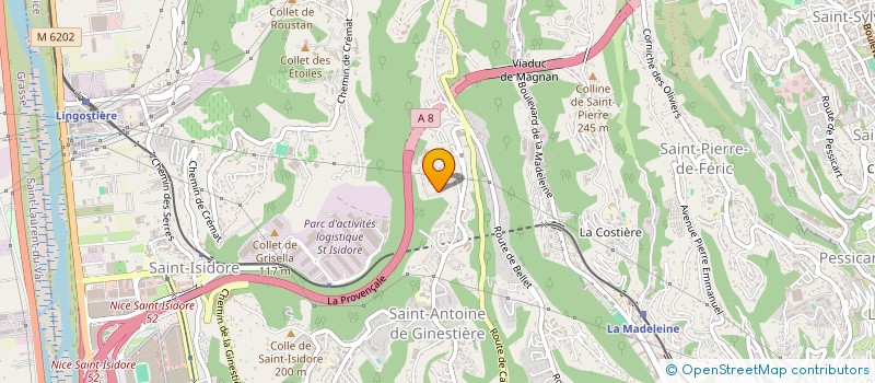 localisation de l'entreprise MADAME MANON CHIRIO  NICE