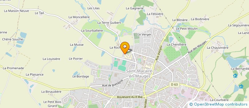 localisation de l'entreprise MADAME MANON CHUPIN à SEVREMOINE