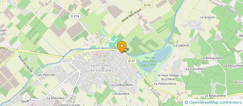 localisation de l'entreprise MADAME MANON CHWALCZYNSKI à SAINT-JULIEN-DE-CONCELLES