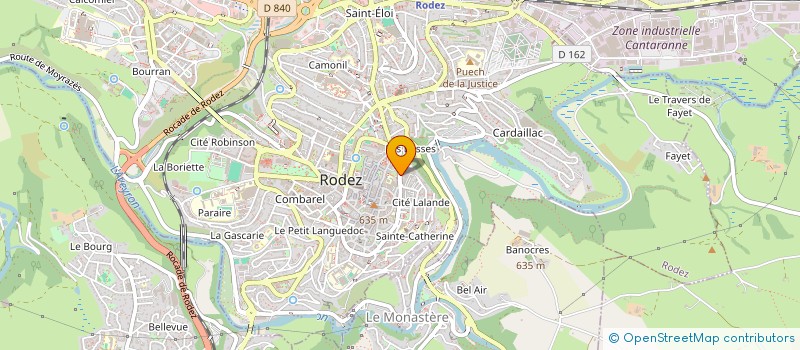 localisation de l'entreprise MADAME MANON CLAPIER  BLAYE-LES-MINES