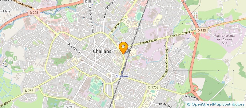 localisation de l'entreprise MADAME MANON CLEMENT à SAINT-NAZAIRE