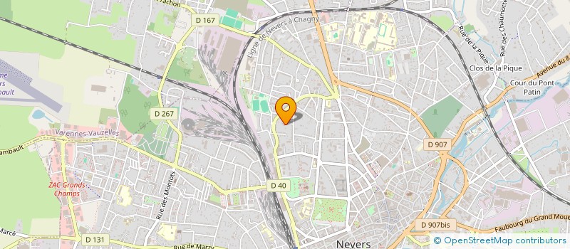 localisation de l'entreprise MADAME MANON CLOISEAU à NEVERS