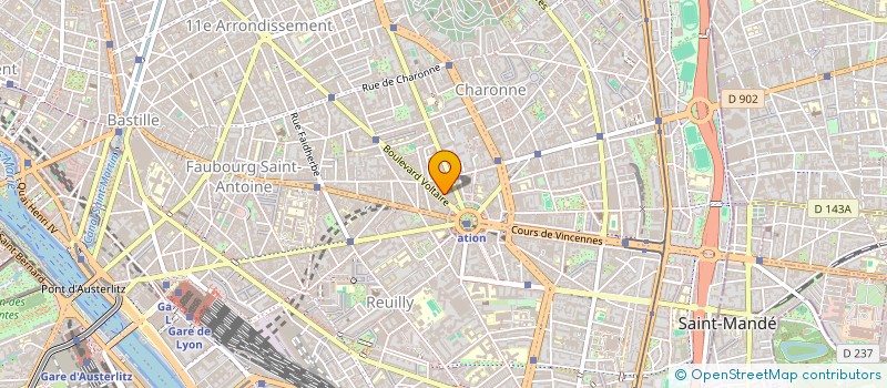 localisation de l'entreprise MADAME MANON COIGNET  PARIS