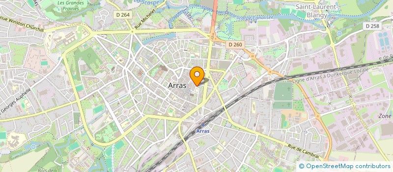localisation de l'entreprise MADAME MANON COLASANTE à ARRAS