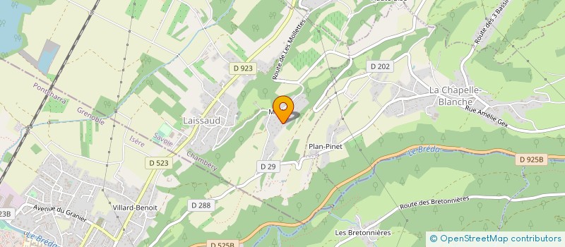 localisation de l'entreprise MADAME MANON COLONNA D'ISTRIA à PORTE-DE-SAVOIE