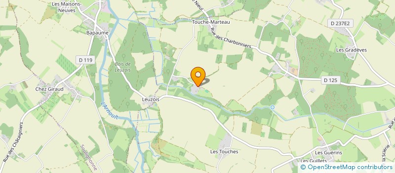 localisation de l'entreprise MADAME MANON CONCHOU  NIEUL-LES-SAINTES