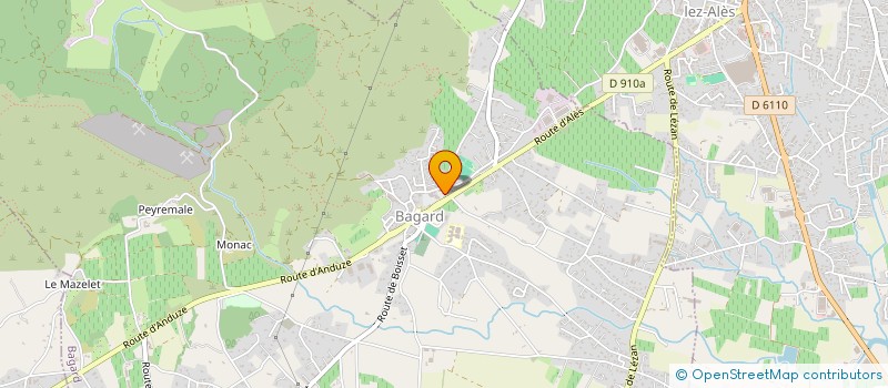 localisation de l'entreprise MADAME MANON CONESSA  ANDUZE