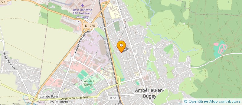 localisation de l'entreprise MADAME MANON CONNAULT  AMBERIEU-EN-BUGEY