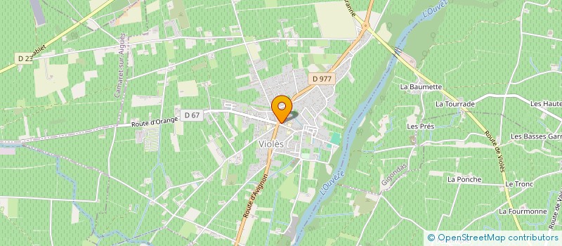 localisation de l'entreprise MADAME MANON CONTRERAS  VIOLES