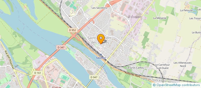 localisation de l'entreprise MADAME MANON CORMIER  SAUMUR