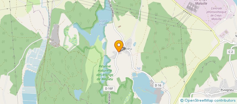 localisation de l'entreprise MADAME MANON CORNEILLE  CREYS-MEPIEU