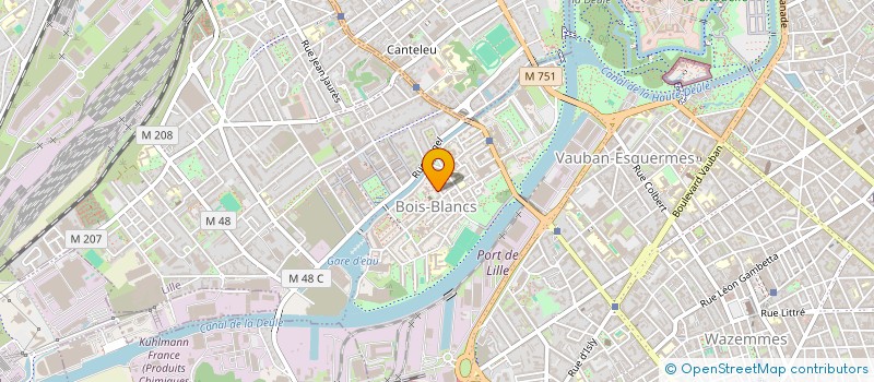 localisation de l'entreprise MADAME MANON CORNET à LILLE