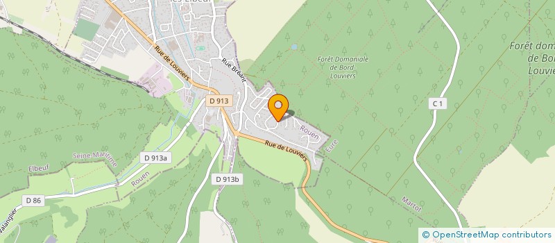 localisation de l'entreprise MADAME MANON CORNILLOT  SAINT-PIERRE-LES-ELBEUF