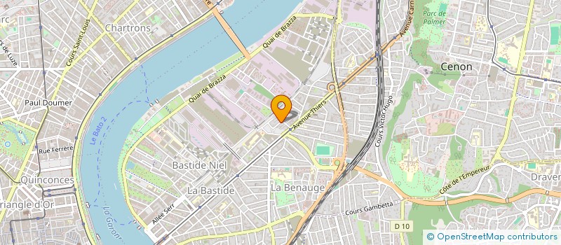 localisation de l'entreprise MADAME MANON COSSON  BORDEAUX