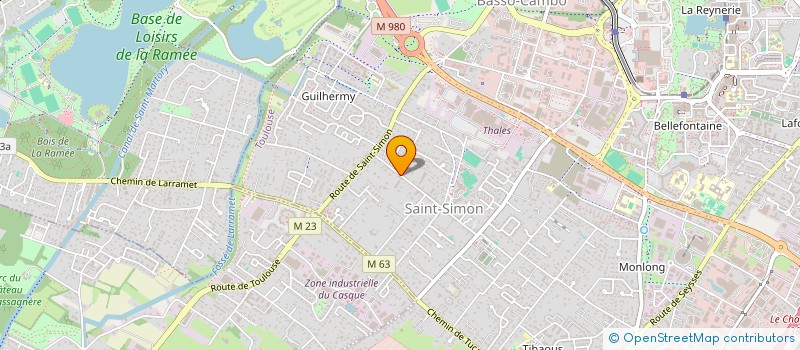 localisation de l'entreprise MADAME MANON COSSOUL à TOULOUSE