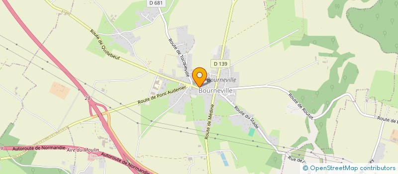 localisation de l'entreprise MADAME MANON COSTEY  BOURNEVILLE-SAINTE-CROIX