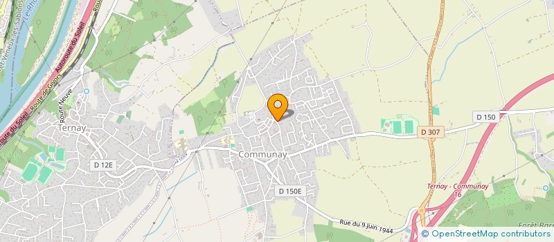 localisation de l'entreprise MADAME MANON COURNIL  COMMUNAY