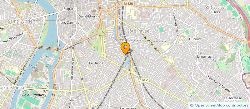 localisation de l'entreprise MADAME MANON COUSTOLS  TOULOUSE