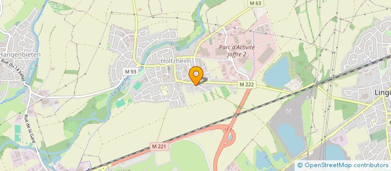 localisation de l'entreprise MADAME MANON CRATZ  HOLTZHEIM